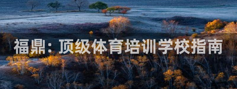 极悦平台注册官网入口：福鼎: 顶级体育培训学校指南
