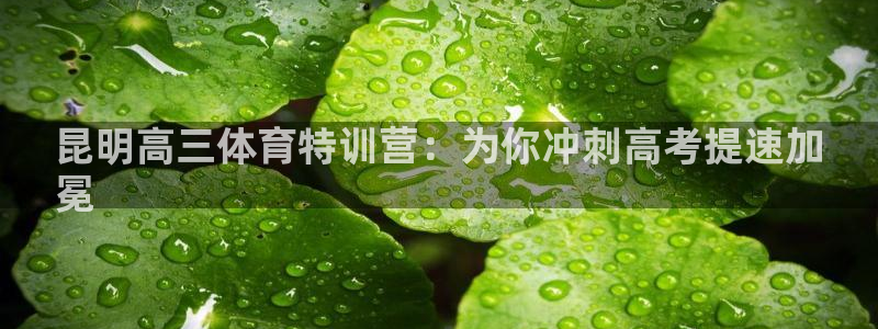 极悦娱乐股东：昆明高三体育特训营：为你冲刺高考提速加