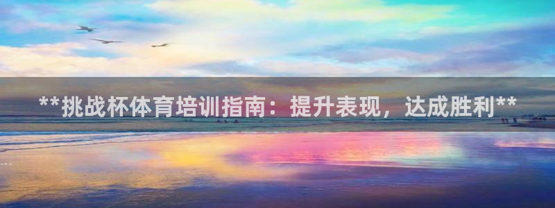 极悦娱乐股东有哪些：**挑战杯体育培训指南：提升表现