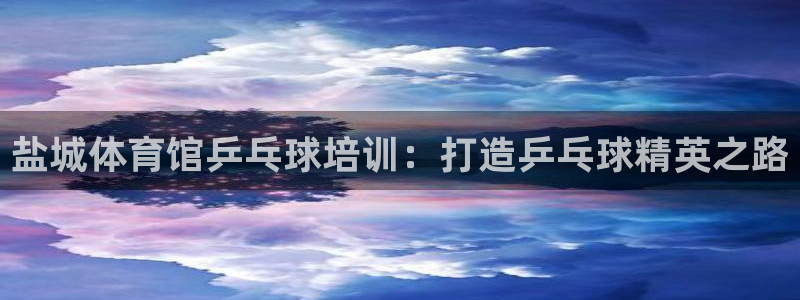 极悦平台注册和登录页面一样吗：盐城体育馆乒乓球培训：
