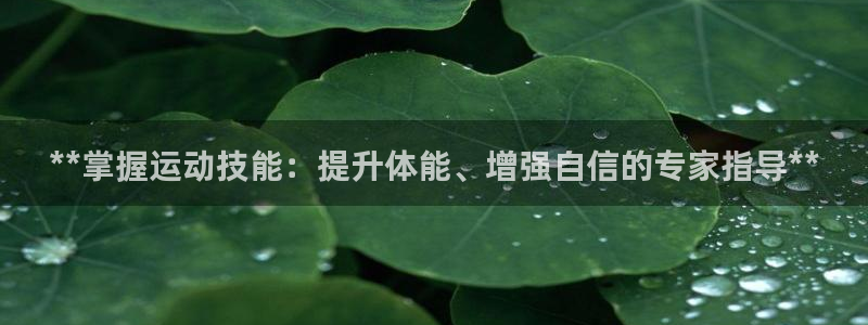 极悦平台使用教程：**掌握运动技能：提升体能、增强自