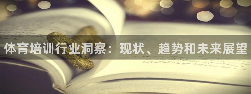 极悦平台app二维码怎么弄的：体育培训行业洞察：现状