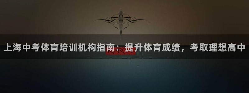 极悦平台平台注册方法与步骤图：上海中考体育培训机构指南：提升